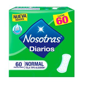 Protectores Diarios Nosotras Normal - Caja 60 UN