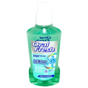 Enjuague Bucal Oral Fresh Zero Menta Fresca - Frasco 500 ML