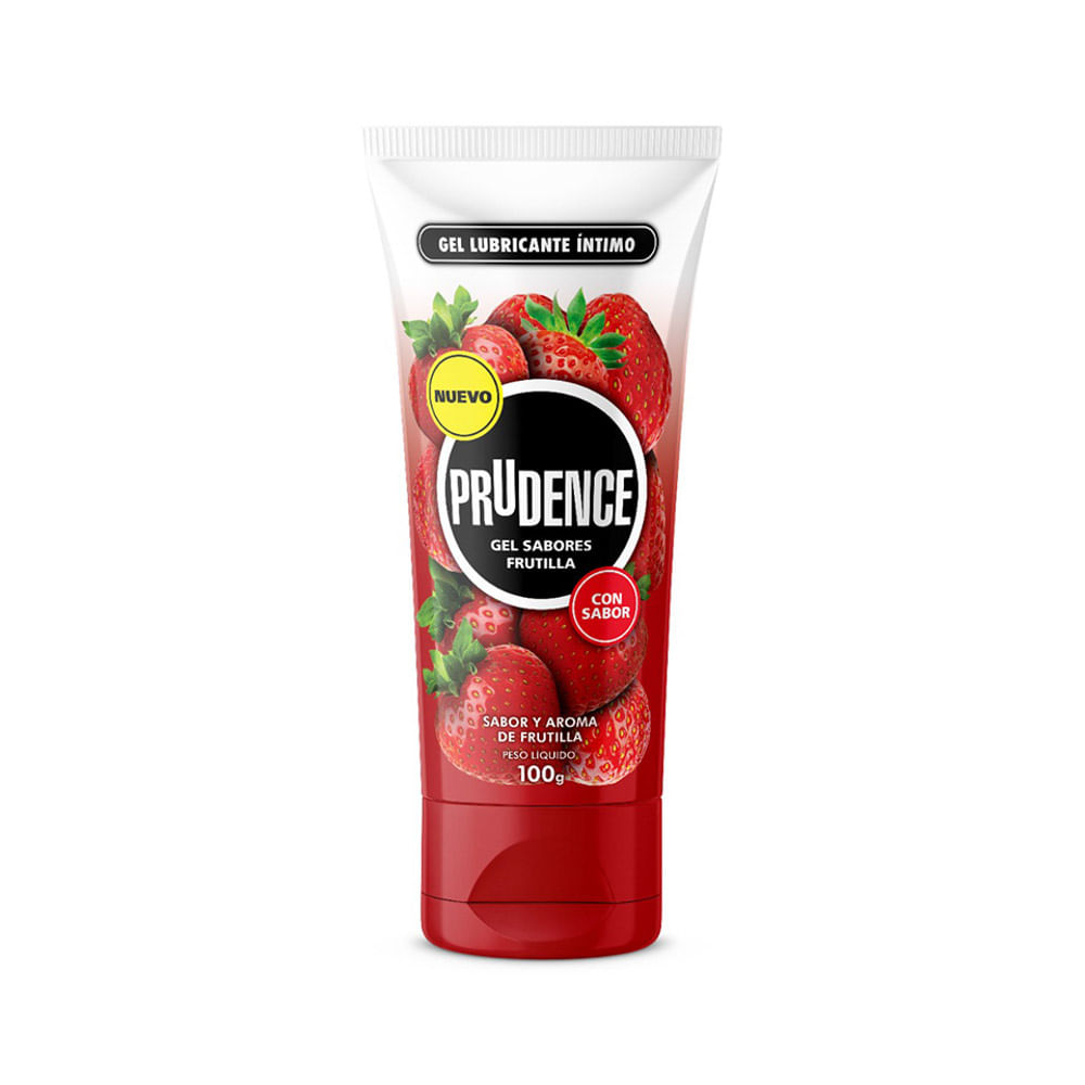 Gel Lubricante Íntimo Prudence Frutilla -Tubo 100 GR - Real Plaza