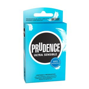 Preservativo Prudence Ultra Sensible - Caja 3 UN