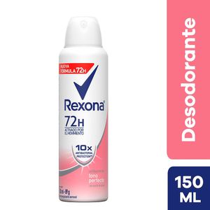 Desodorante en Spray Rexona Women 72 Horas Tono Perfecto - Frasco 150 ML