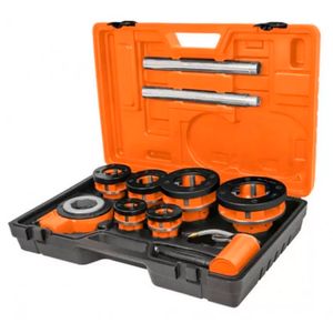 Juego Tarrajas Para Tubo 9 Piezas Truper 13071