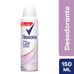 Desodorante en Spray Rexona Women 72 Horas Nutritive - Frasco 150 ML