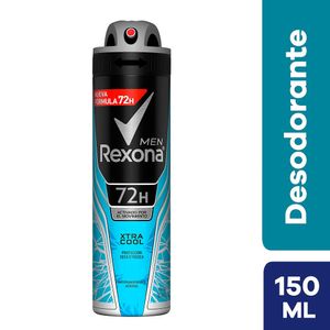 Desodorante en Spray Rexona Men 72 Horas Xtra Cool - Frasco 150 ML