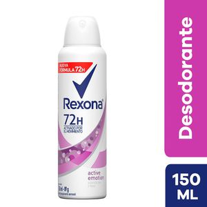 Desodorante en Spray Rexona Women 72 Horas Active Emotion - Frasco 150 ML