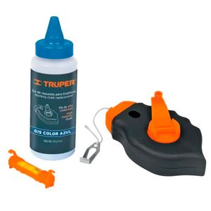 Tiralíneas Plástico 30M/100 Pies con Gis Truper TL-50 18574