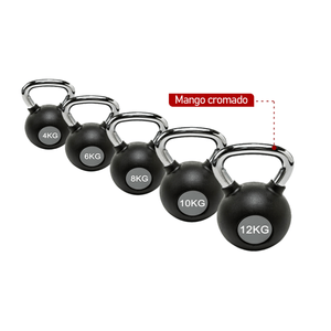 Pesas rusas importadas Cromada  6 Kg Kettlebells profesionales