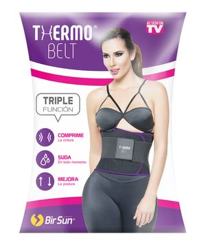 Faja Termica Deportiva, Corrige Postura y Soporte Lumbar Talla XL