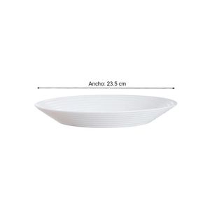 Plato fondo Harena Luminarc 23.5cm
