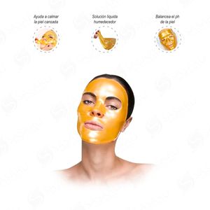Mascarilla Facial de Colágeno Hidratante 3 uds