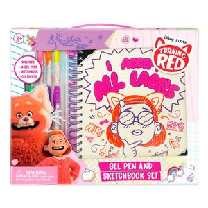 Cuaderno con Plumones Gel Turning Red