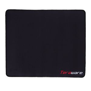 Mouse pad gamer Teraware M, 36 x 30 cm, antideslizante, negro