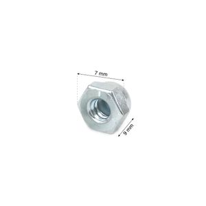 Tuerca ciega 3/16" x 4 unidades