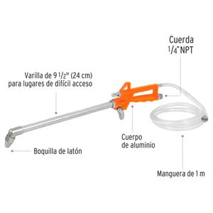 Pistola para limpieza de maquinas 19237 Truper