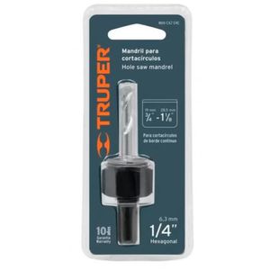Eje P/Sierra Copa Diam. 1.1/4" - 4" 18144 Truper