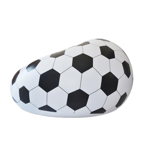 Sofá Inflable Forma Pelota de Fútbol
