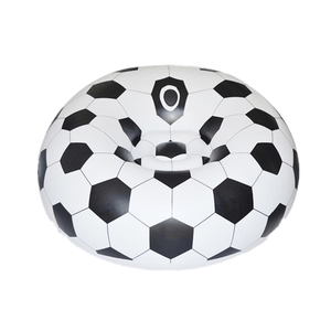 Sofá Inflable Forma Pelota de Fútbol