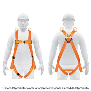 Arnés De Cuerpo Comp. 3 Anillos Rescate Truper ARN-5437 14433