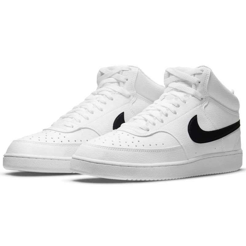 Botin Urbano Nike Court Vision Mid DN3577 101 Blanco Talla 9 Real Plaza