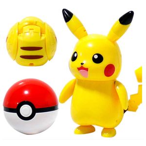 Juguete Pikachu con Pokebola Articulable Pokémon 11cm Original