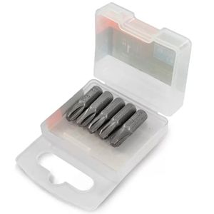 Set de 5 Punta phillips Ph2 x 25mm 12141 Truper
