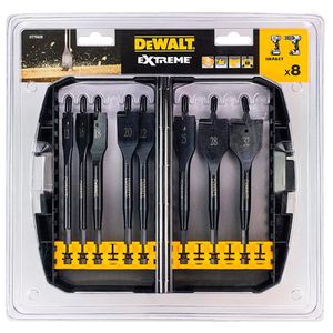 Set de 8 Brocas Planas para Madera Dewalt DT7943B-QZ