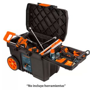 Caja para Herramientas 23" con Ruedas Truper 10902
