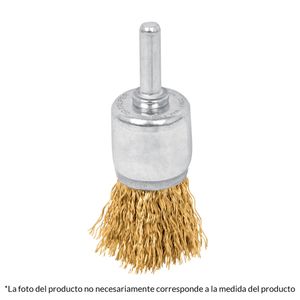 Escobilla Copa 1" C/Vástago 11595 Truper