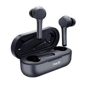 Auriculares inalámbricos Havit I92 TWS, Bluetooth V5.0, Smart Touch IPX5 impermeable, color Negro