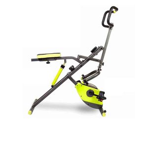 Total fitness Crunch con Bicicleta Multifuncional, Spinning
