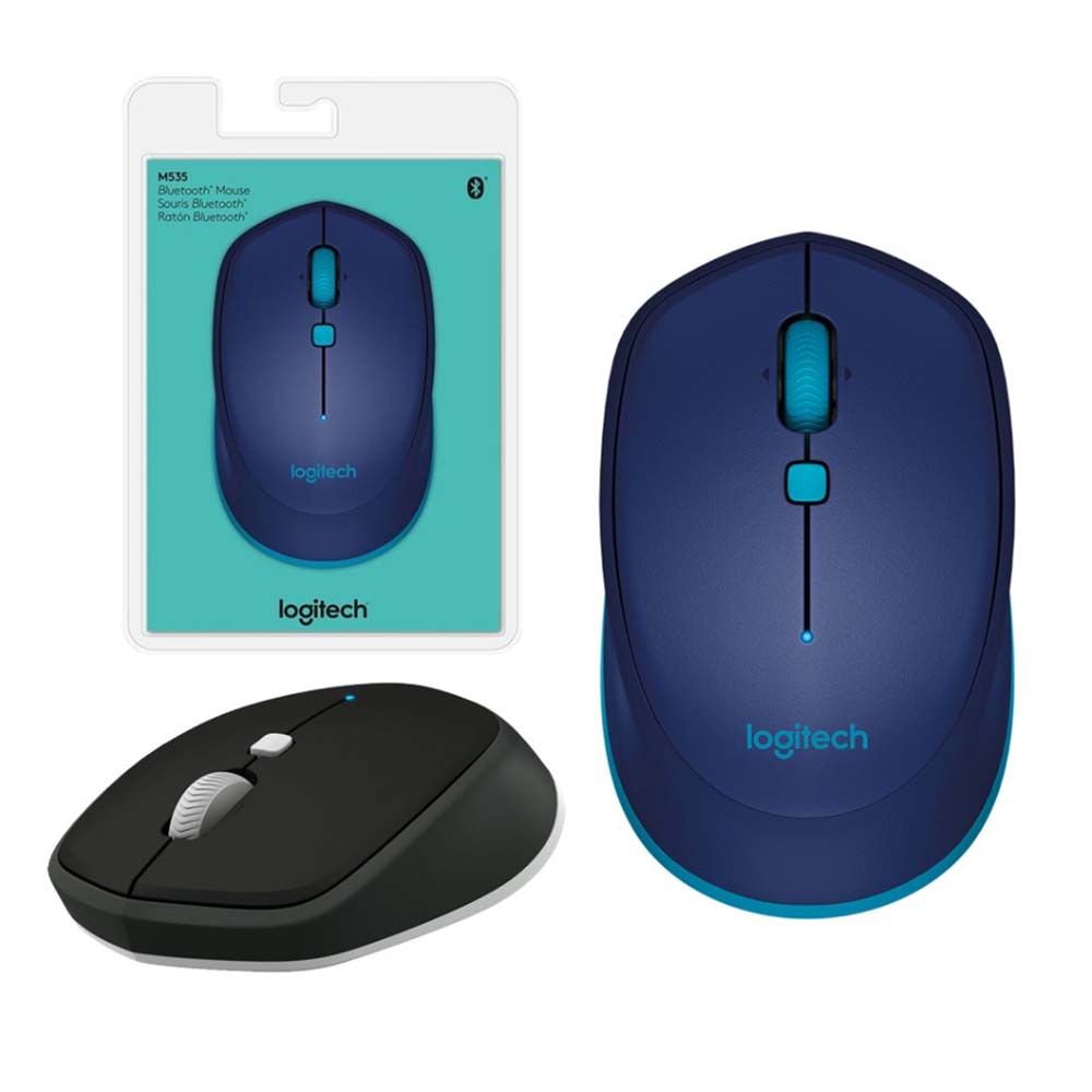 Mouse Logitech M535 Inalambrico Bluetooth Negro - Real Plaza