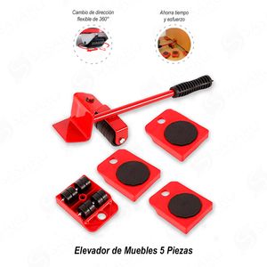 Elevador de Muebles 5 Piezas