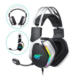 Audífono Gamer 7.1 Havit RGB Metálico H2018U