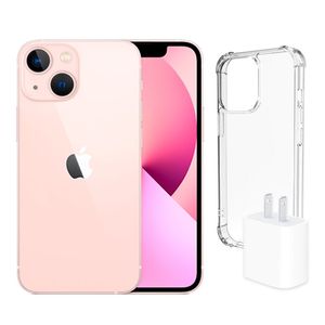 iPhone 13 Mini  128GB ROSADO + Adaptador 20w + Case Space