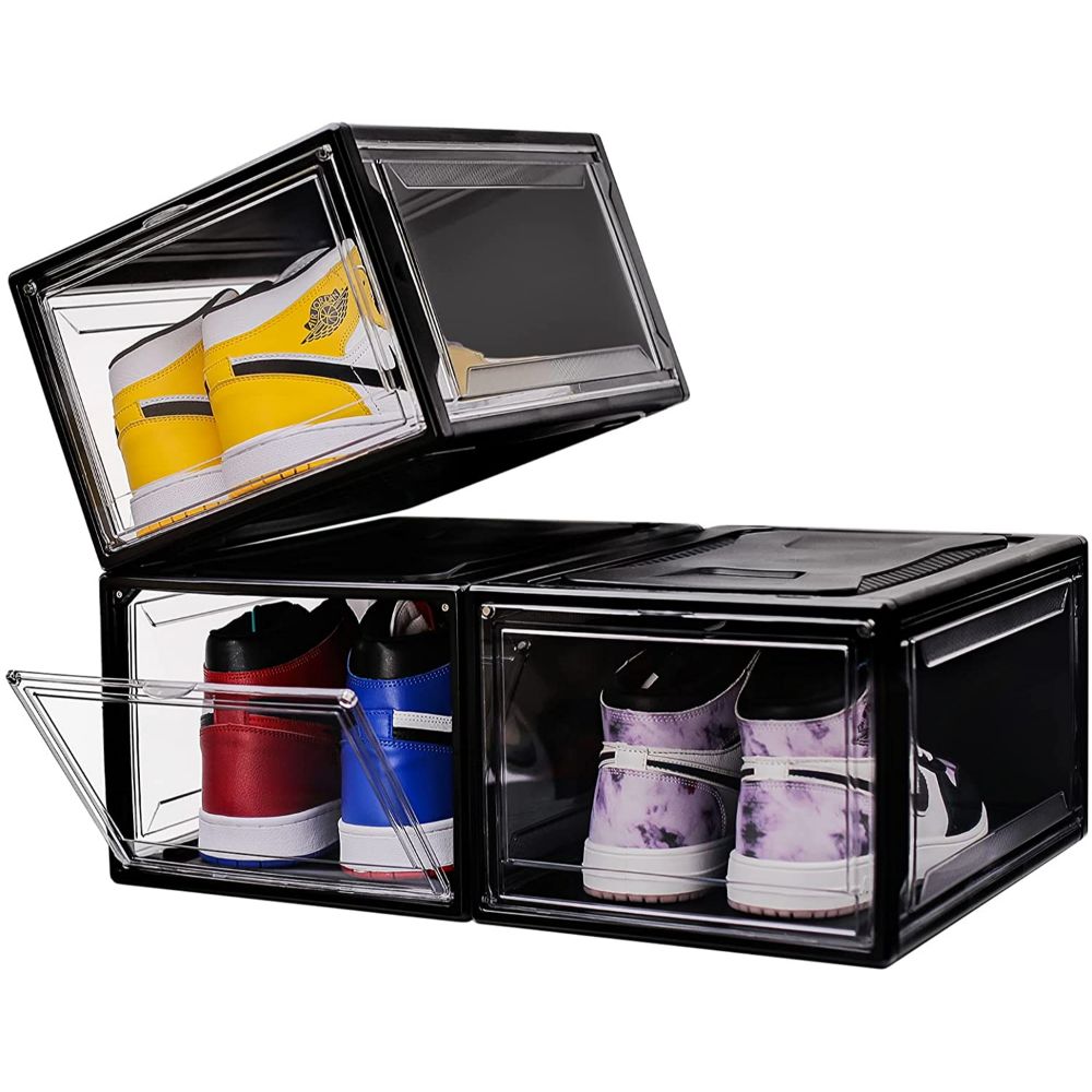 Caja apilable Premium para Zapatillas Zapatos Ahorra espacio Color Blanco  U499 - Promart