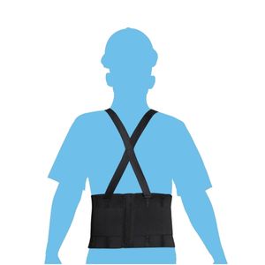 Faja elástica con tirantes talla L TC2695 Toolcraft