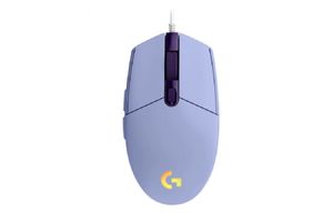 Mouse Logitech G203 Lightsync Optical 8000 Dpi Rgb Lila