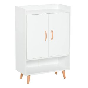 Mueble Zapatera 2 Puertas Bonno Diego Blanco