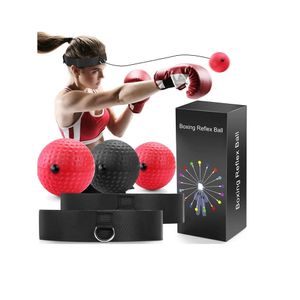 Set de 3 Pelotas de Boxeo Reflex  Balla Boxing 3 Niveles