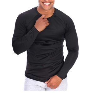 Polo Manga Larga Lycra Deportivo Compresor Hombre Talla M/L