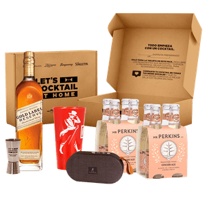 Cocktail Box Whisky Johnnie Walker Gold