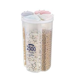 Dispensador de Cereal 4 Divisiones de 2500ml