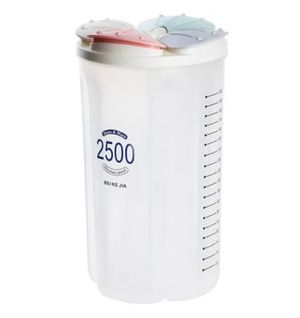 Dispensador de Cereal 4 Divisiones de 2500ml