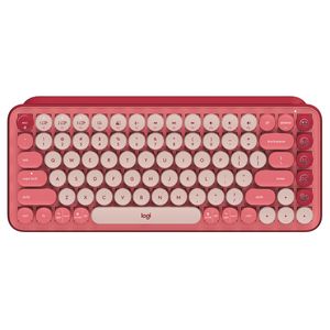 Teclado Logitech Pop Keys Bluetooth Logi Bolt Mecánico Español Rose