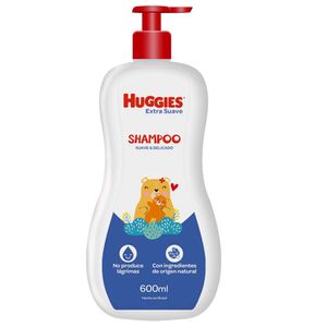 Shampoo HUGGIES Extra Suave Botella 600ml