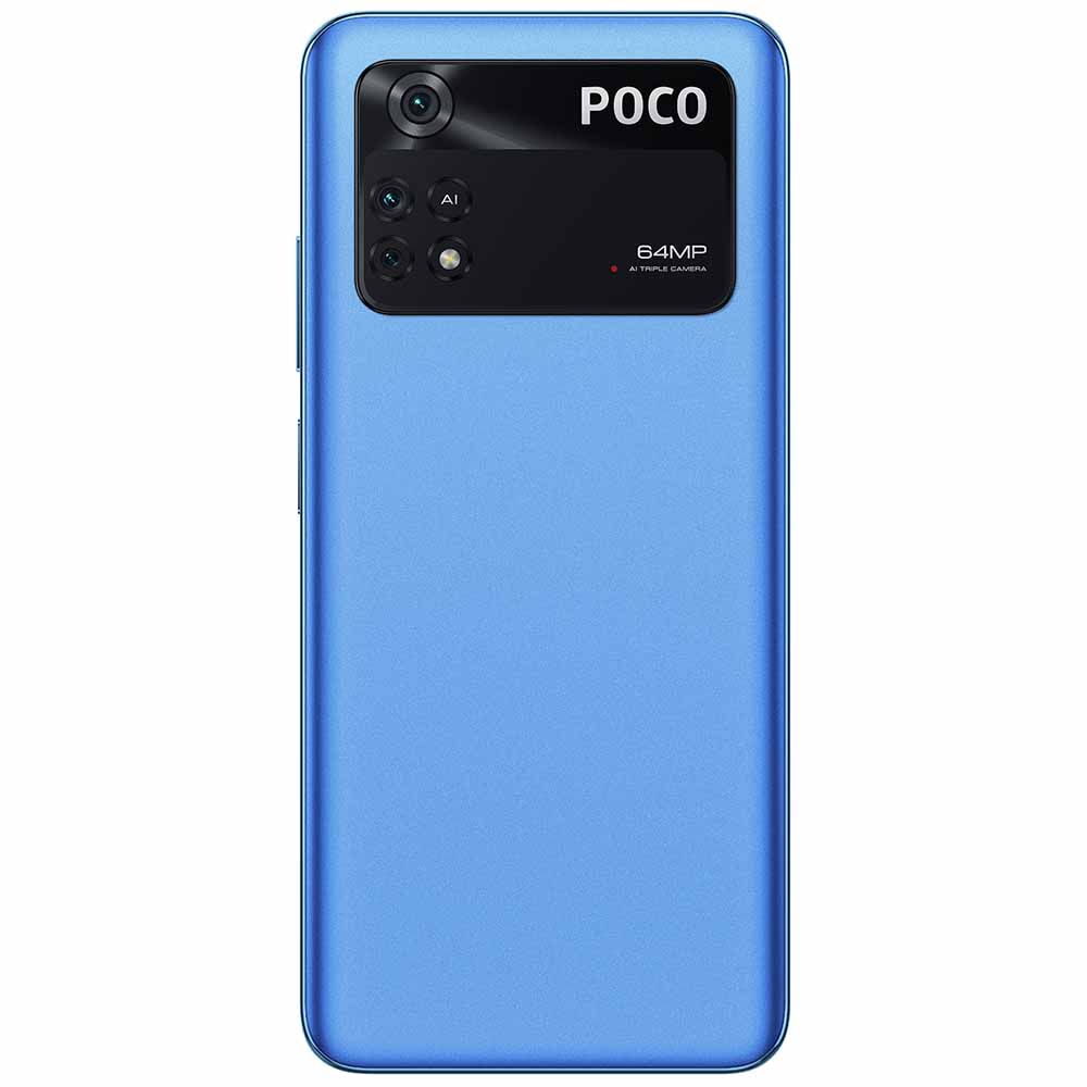 Smartphone Xiaomi Poco M4 Pro 6gb 128gb 64mp 8mp 2mp Cool Blue Real Plaza 3149