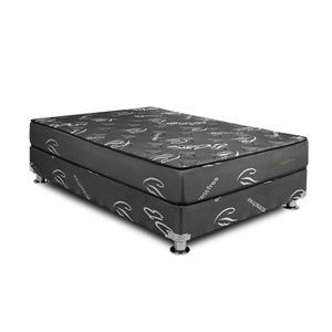 Cama Americana Pocket Black King