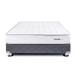Cama Americana Pocket Silver 1.5 Plazas