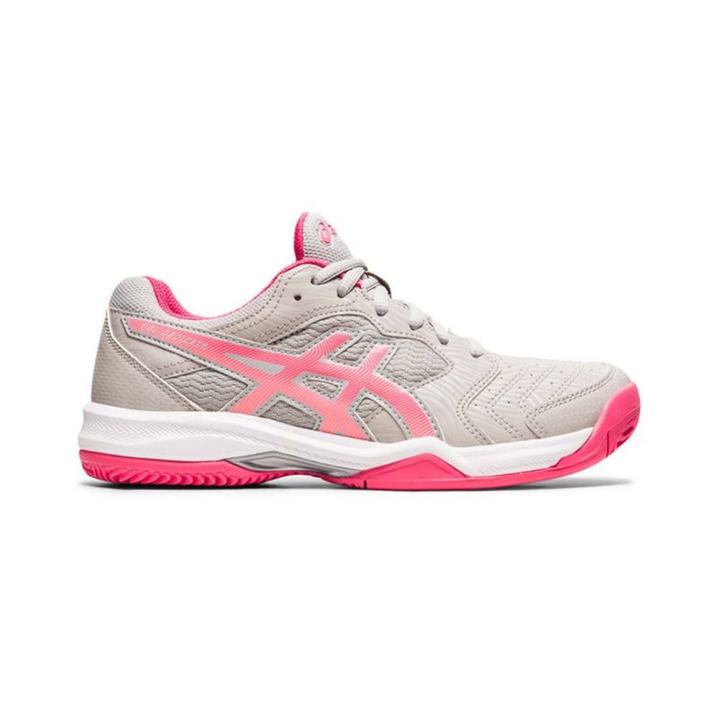 Zapatillas Asics Mujer Gel-Dedicate CLAY Oyster Grey/Pink Cam