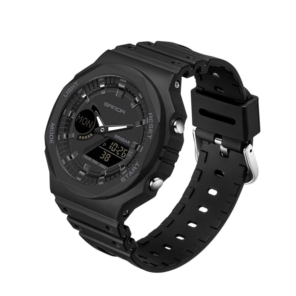 Reloj negro deportivo sale